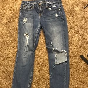 Ripped Boyfriend Jeans